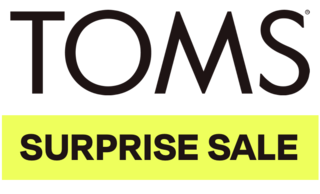 TOMS Surprise Sale Logo