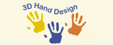 3D Hand Design Logo