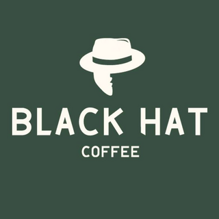 Black Hat Coffee Logo