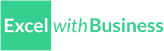 Excel with Business Logo