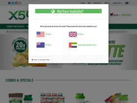 Green Tea X50 AU Logo