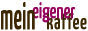 Mein eigener Kaffee Logo