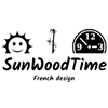 Montres et lunettes en bois FR Logo