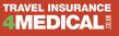 Travel Insurance 4 Medical Logo