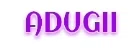 Adugii Logo