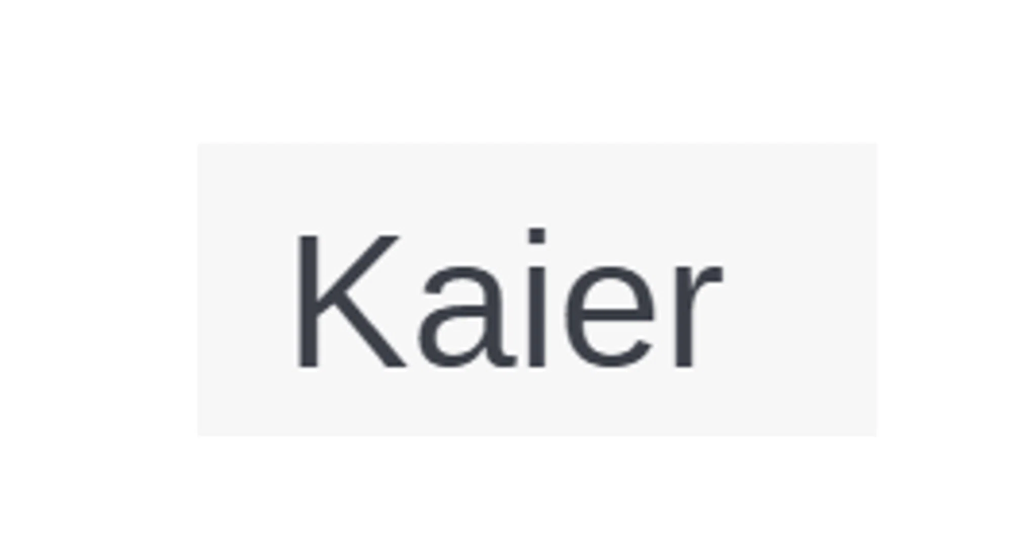 Kaier Logo