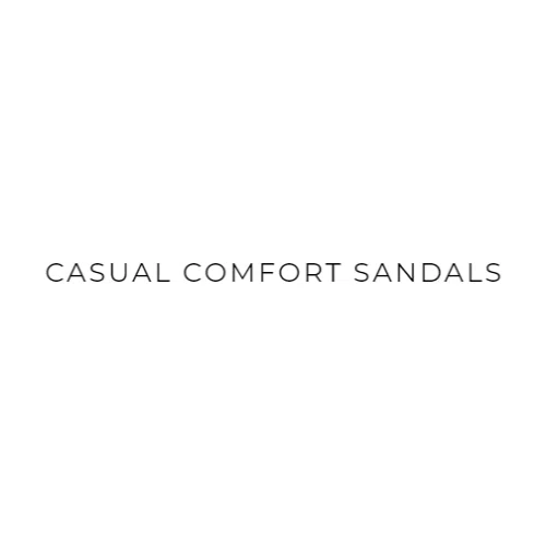 Casual Comfort Sandals Logo