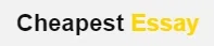 Cheapest Essay Logo