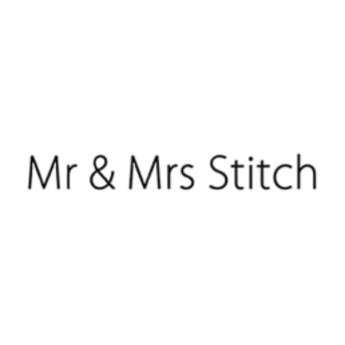 Mr & Mrs Stitch Logo