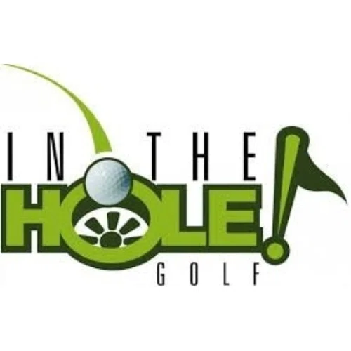 IN THE HOLE! Golf Logo