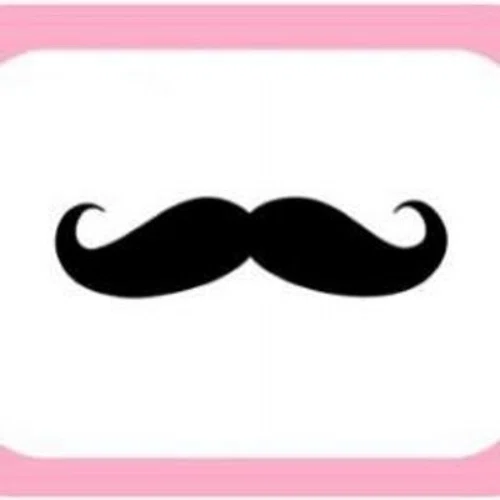 No Mo-stache Logo
