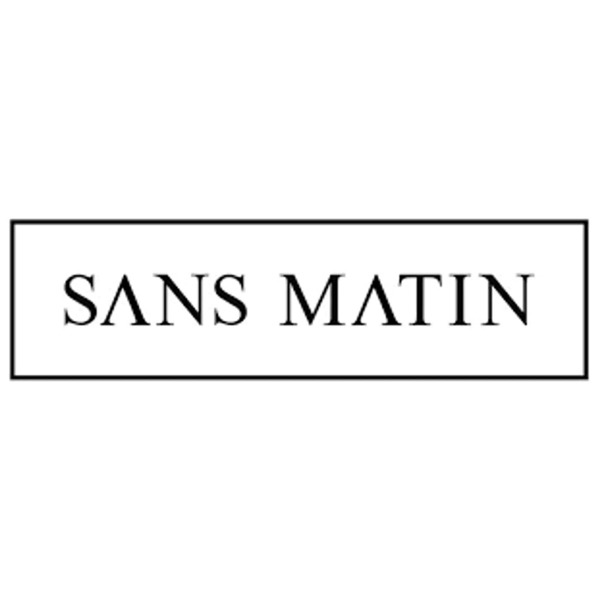 SANS MATIN USA Logo