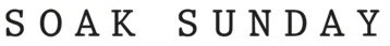 Soak Sunday Logo