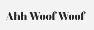 Ahh Woof Woof Promo Code