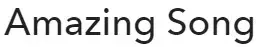 Amazing Song Promo Code