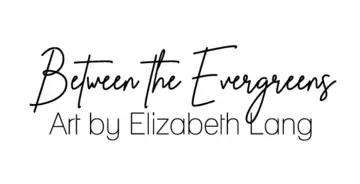 Between the Evergreens Art by Elizabeth Lang Promo Code