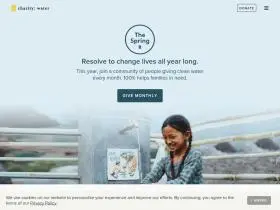 charity water Promo Code