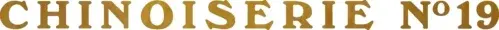 Chinoiserie No. 19 Promo Code