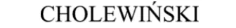 Cholewinski Promo Code