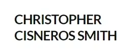 Christopher Cisneros Smith Promo Code