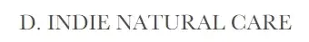 D. INDIE NATURAL CARE Promo Code