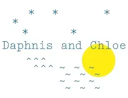 Daphnis and Chloe Promo Code