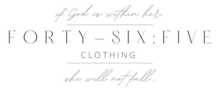 Forty-Six:Five Clothing Promo Code