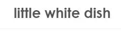little white dish Promo Code