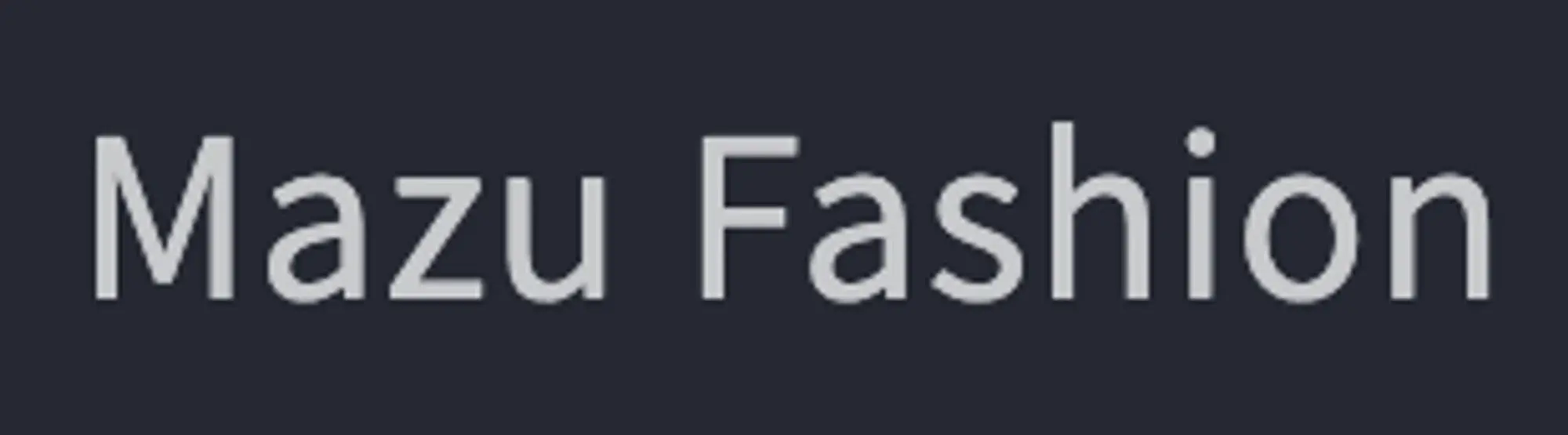 Mazu Fashion Promo Code
