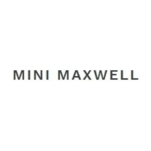 Mini Maxwell Promo Code