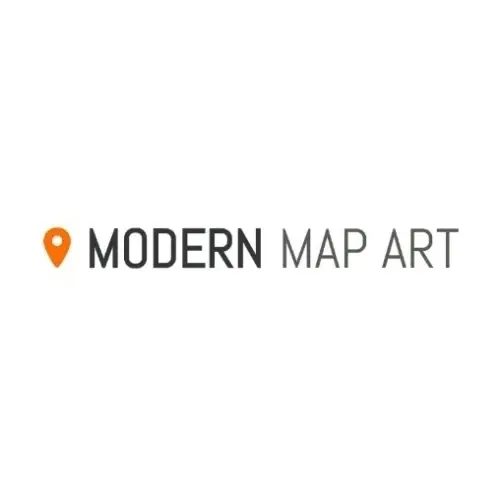 Modern Map Art Promo Code