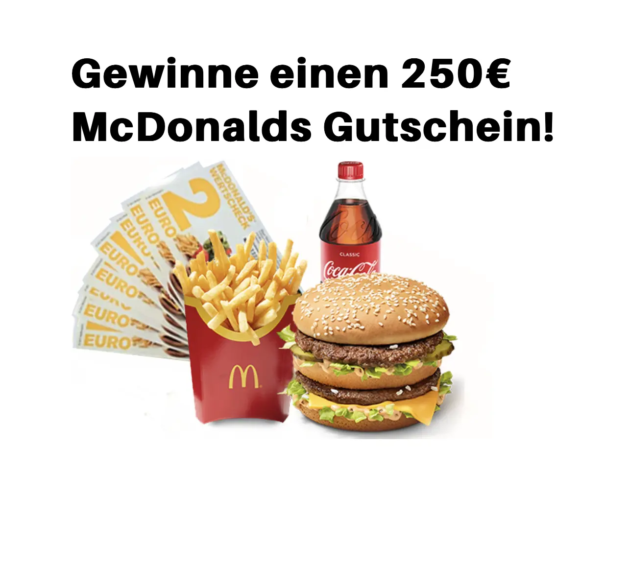McDonalds 250€ Gutschein Promo Code