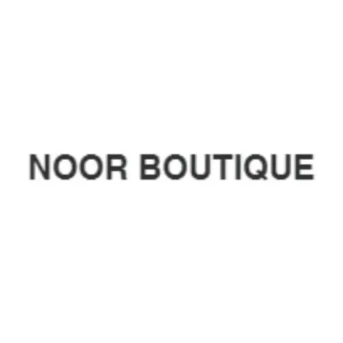 Noor Boutique Promo Code