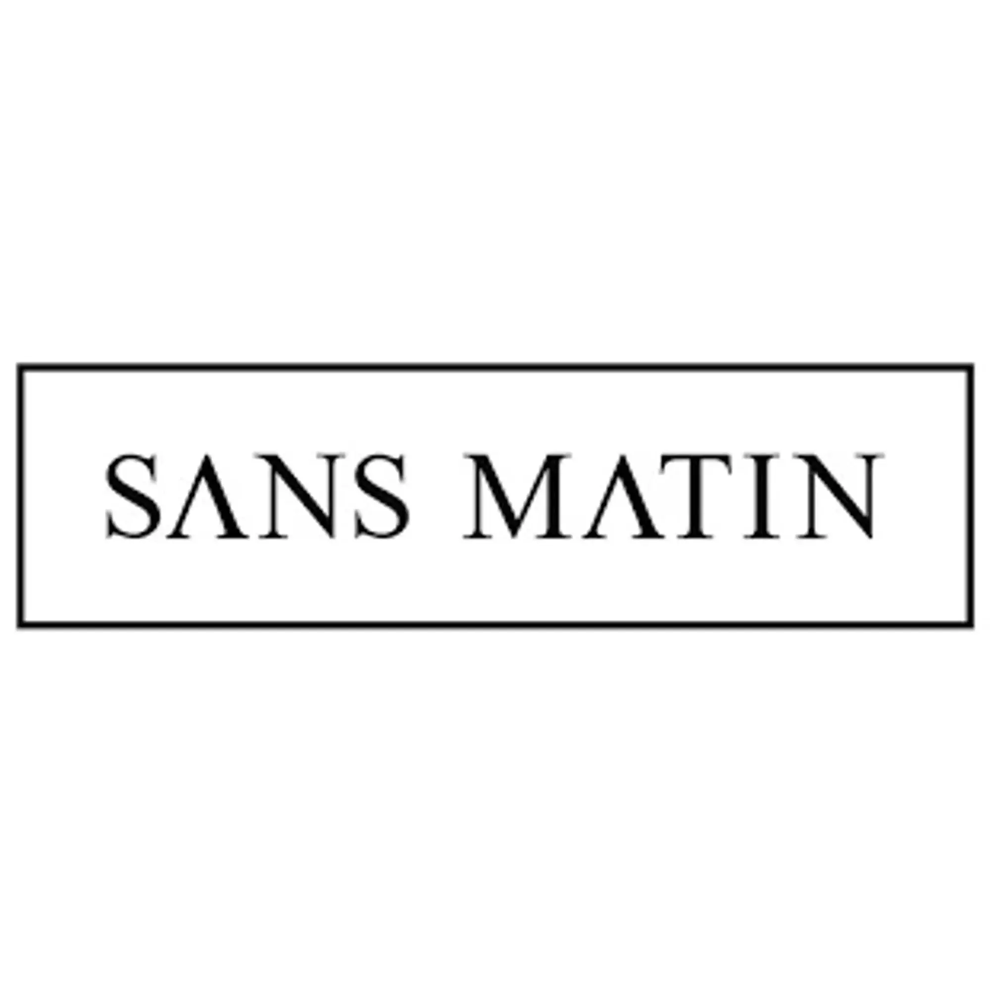 SANS MATIN USA Promo Code