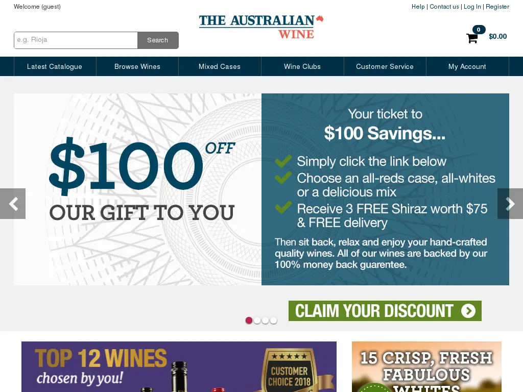 The Australian Wine Promo Code