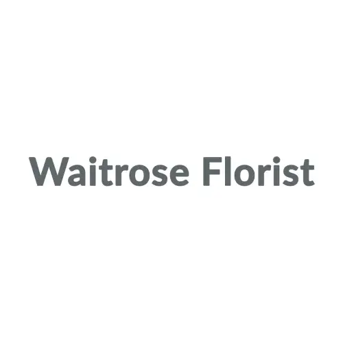Waitrose Florist Promo Code